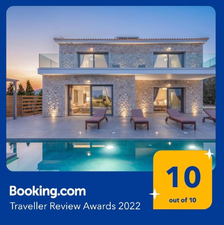 Kefalonia Stone Villas - Villa Petros Kefalonica 트라페자키 외부 사진
