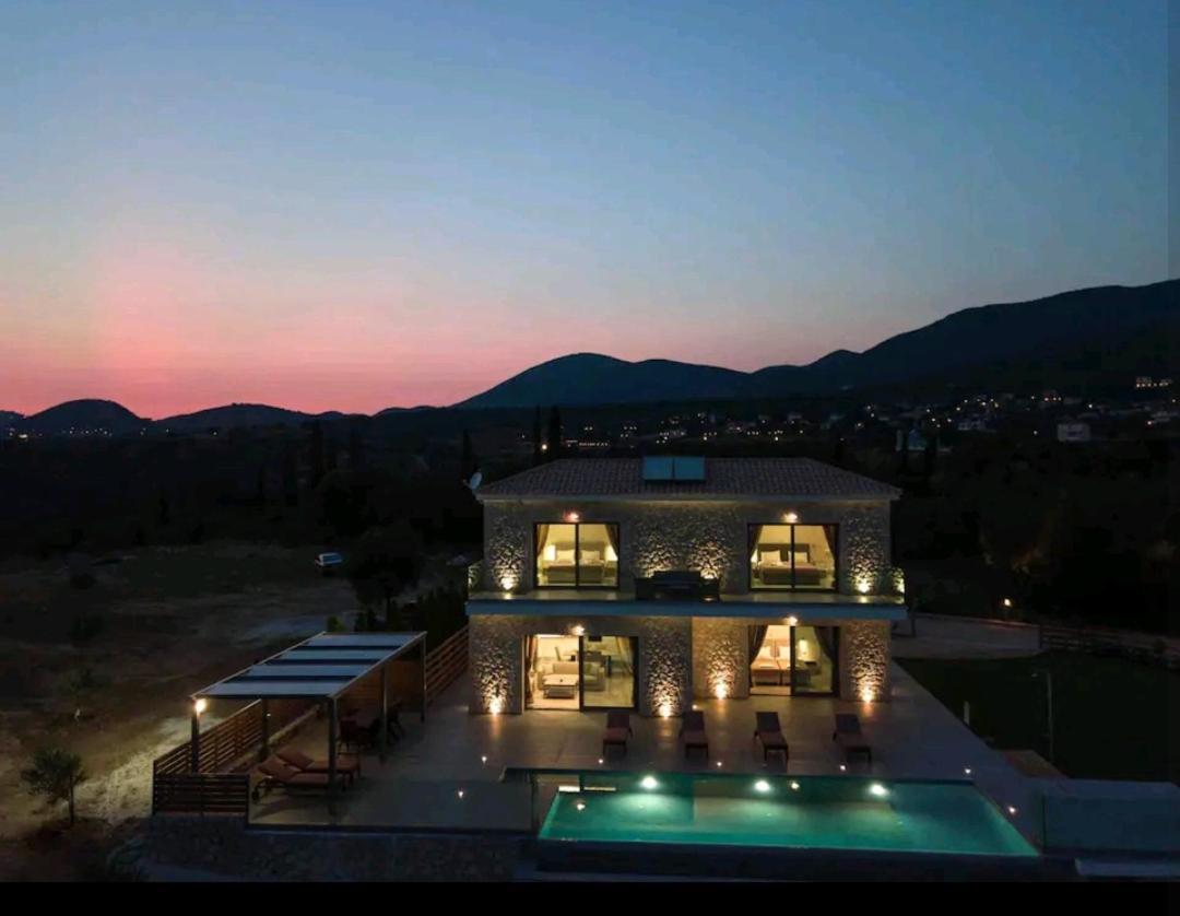 Kefalonia Stone Villas - Villa Petros Kefalonica 트라페자키 외부 사진