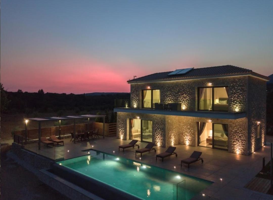 Kefalonia Stone Villas - Villa Petros Kefalonica 트라페자키 외부 사진