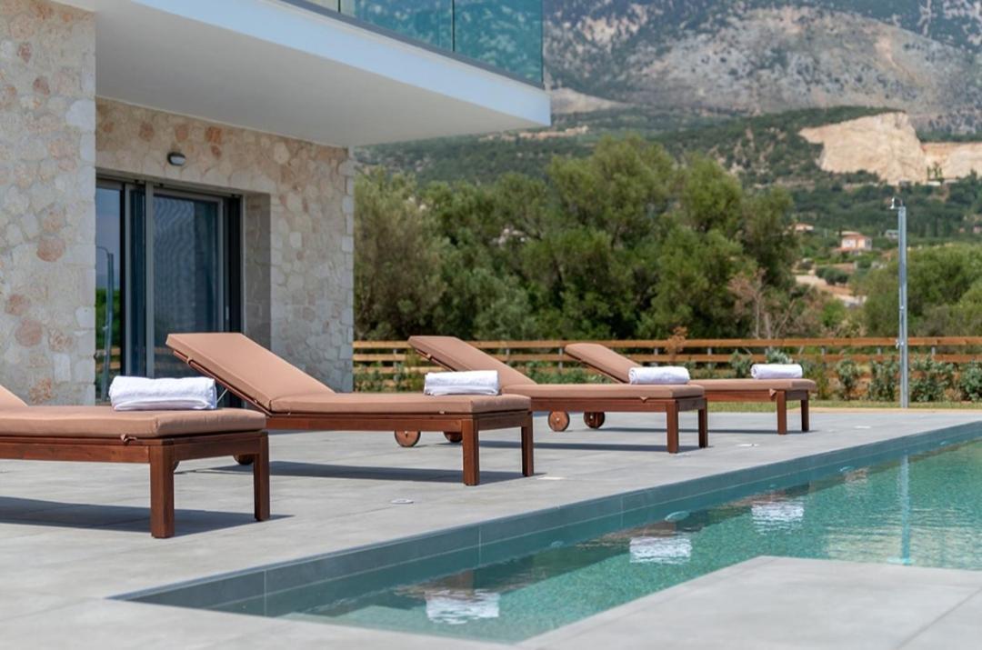 Kefalonia Stone Villas - Villa Petros Kefalonica 트라페자키 외부 사진