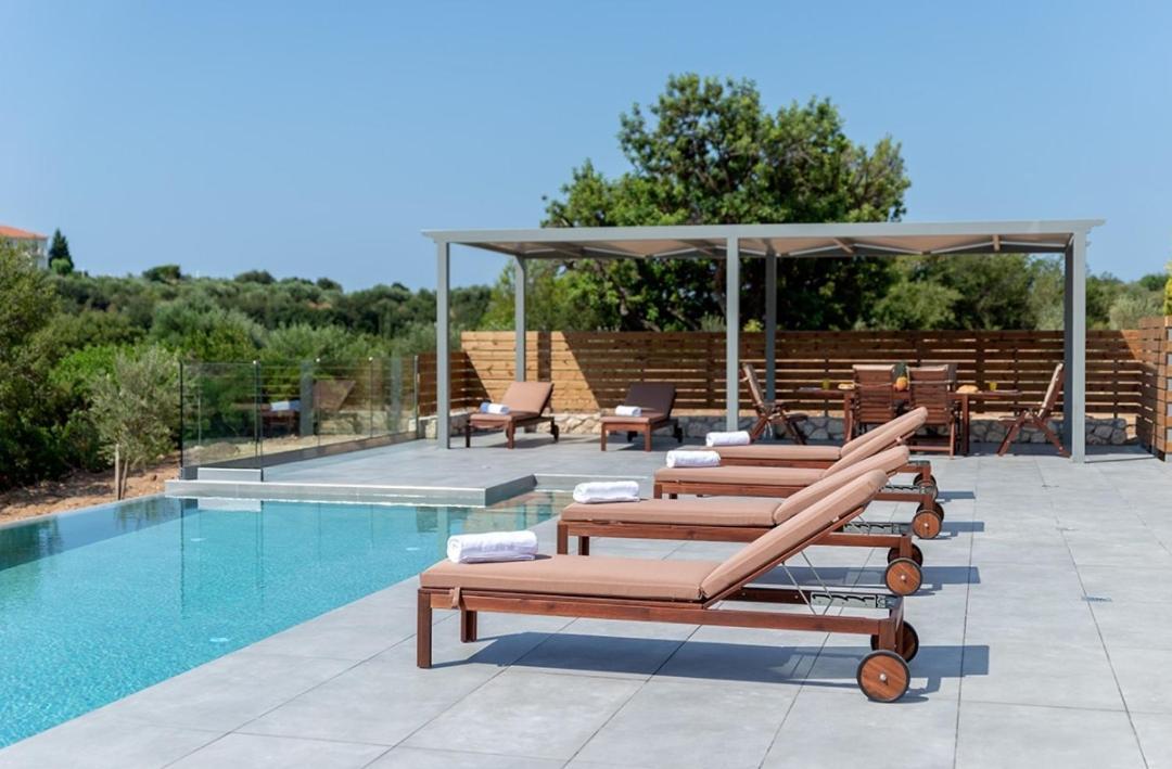 Kefalonia Stone Villas - Villa Petros Kefalonica 트라페자키 외부 사진