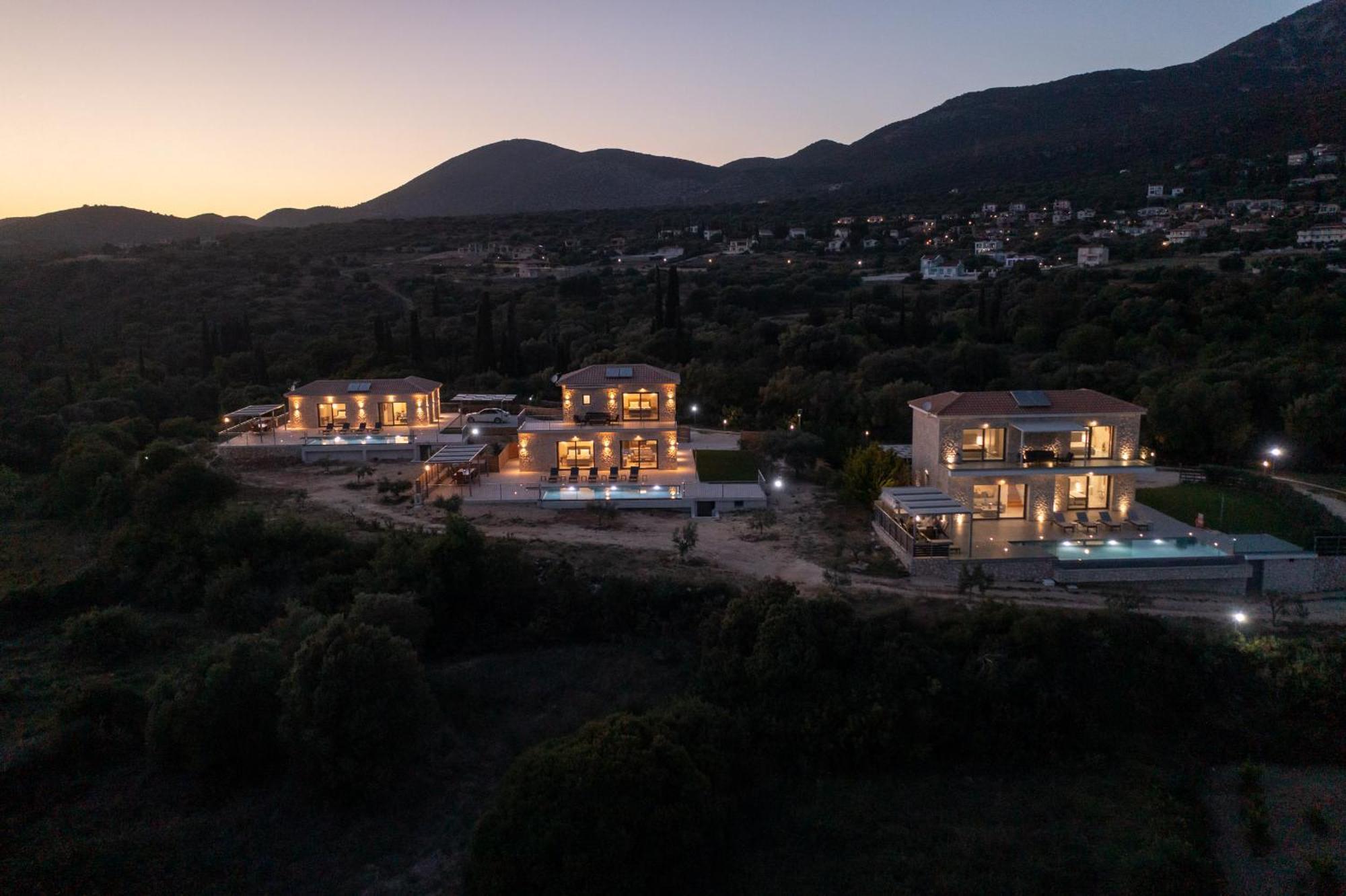 Kefalonia Stone Villas - Villa Petros Kefalonica 트라페자키 외부 사진
