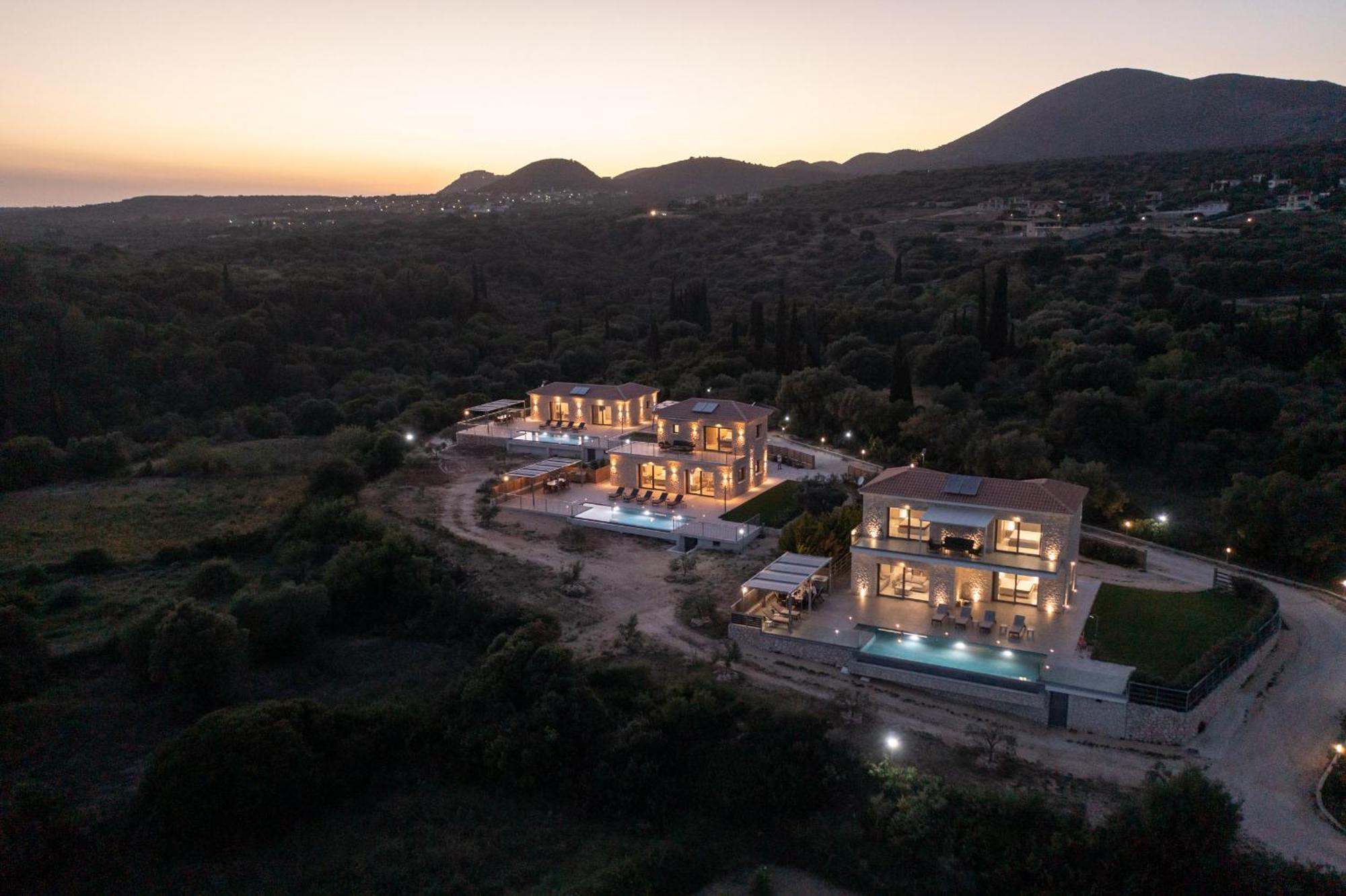 Kefalonia Stone Villas - Villa Petros Kefalonica 트라페자키 외부 사진
