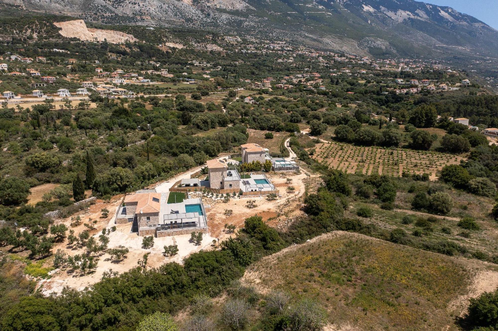 Kefalonia Stone Villas - Villa Petros Kefalonica 트라페자키 외부 사진
