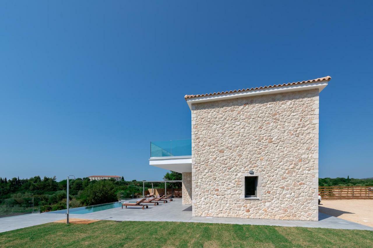 Kefalonia Stone Villas - Villa Petros Kefalonica 트라페자키 외부 사진