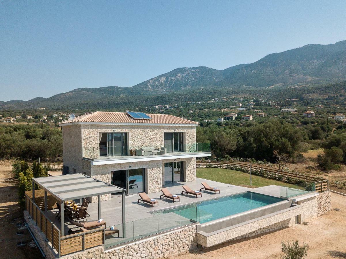 Kefalonia Stone Villas - Villa Petros Kefalonica 트라페자키 외부 사진