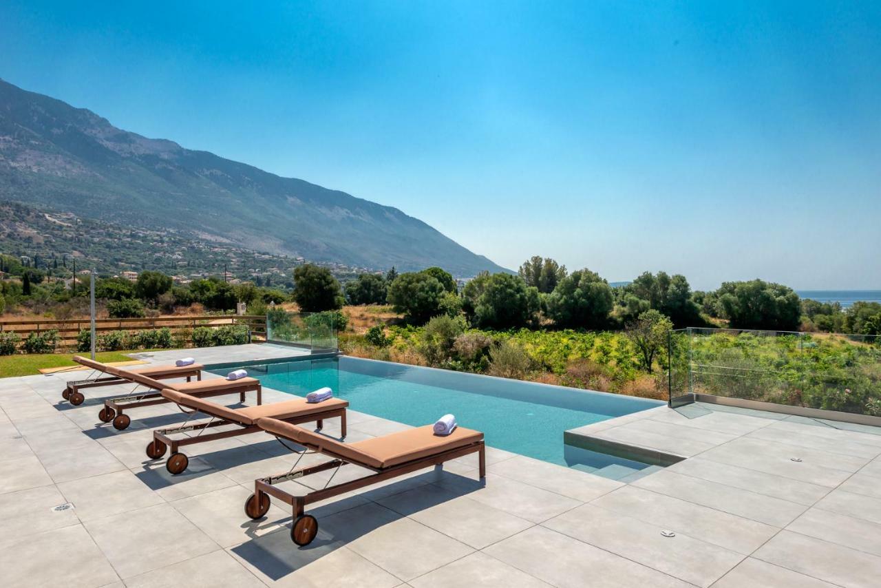 Kefalonia Stone Villas - Villa Petros Kefalonica 트라페자키 외부 사진