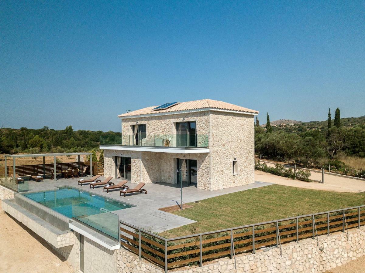 Kefalonia Stone Villas - Villa Petros Kefalonica 트라페자키 외부 사진