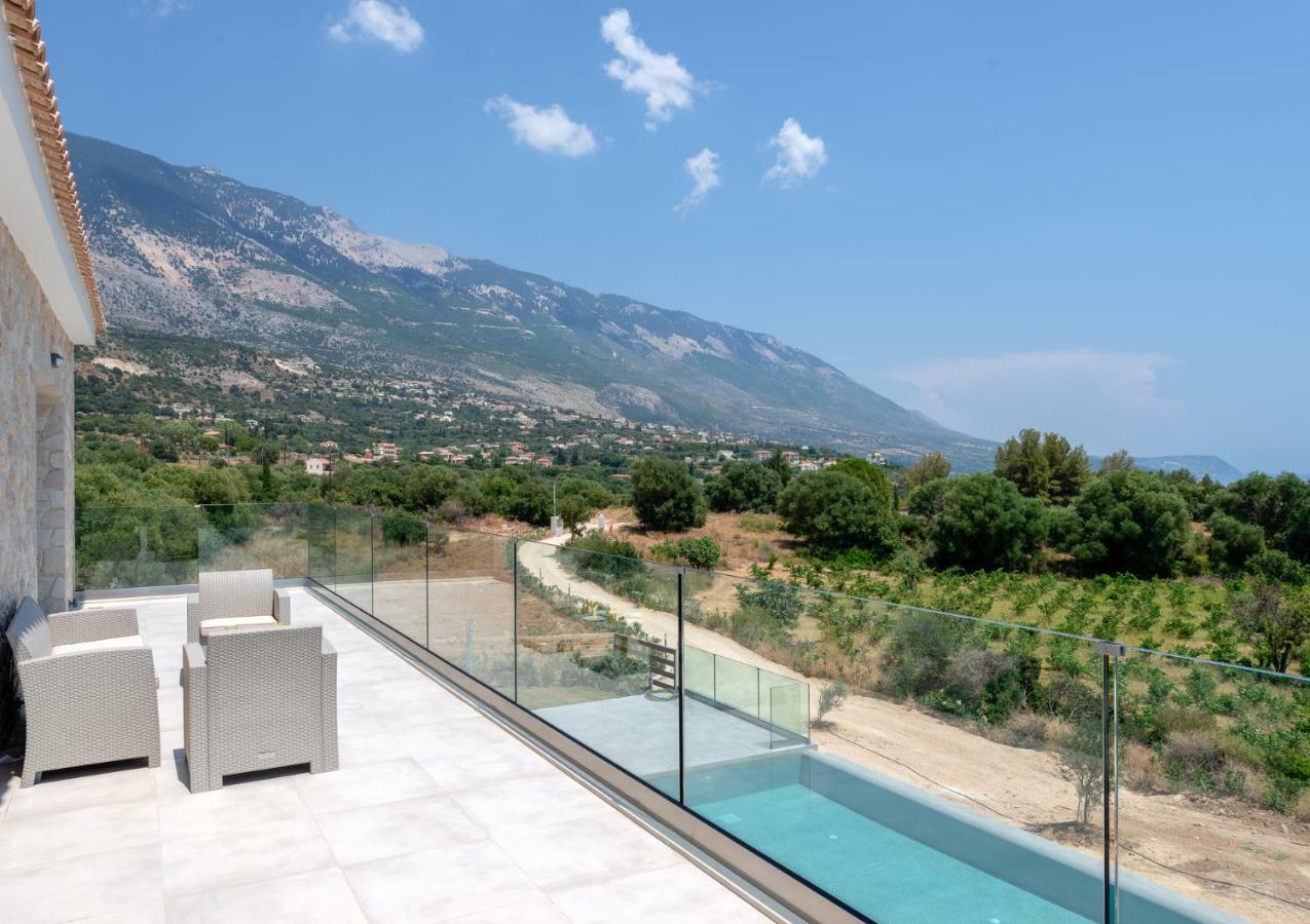 Kefalonia Stone Villas - Villa Petros Kefalonica 트라페자키 외부 사진
