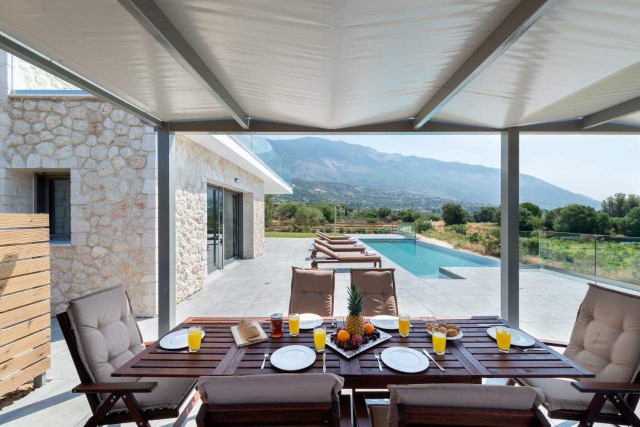 Kefalonia Stone Villas - Villa Petros Kefalonica 트라페자키 외부 사진