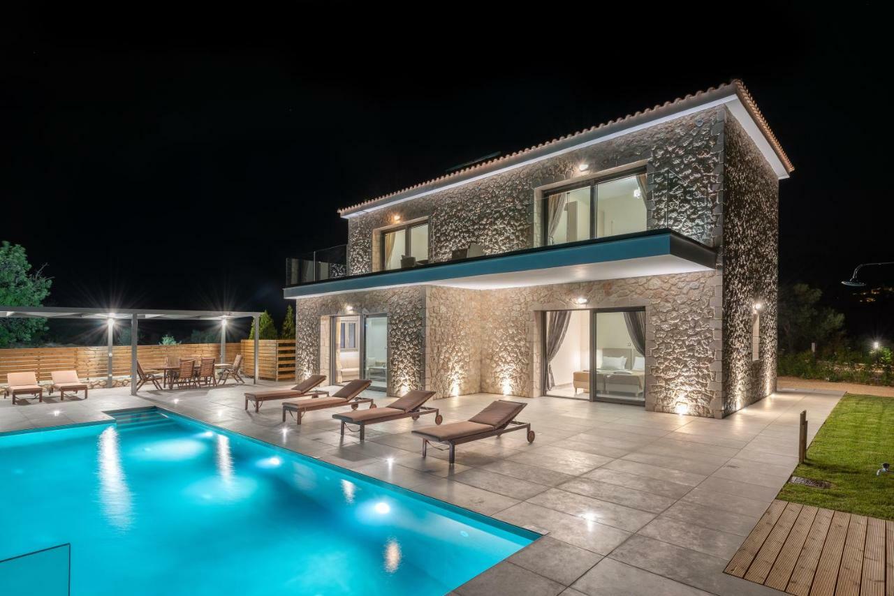 Kefalonia Stone Villas - Villa Petros Kefalonica 트라페자키 외부 사진